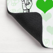 私はASLのマウスパッドを愛します マウスパッド (コーナー)