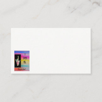 私はASLの名刺を話します 名刺