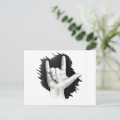 私はASL #2の愛します ポストカード (スタンド正面)