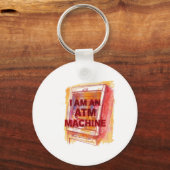 私はATMの機械です キーホルダー (正面)