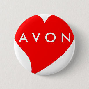 私はAVONを愛します 缶バッジ
