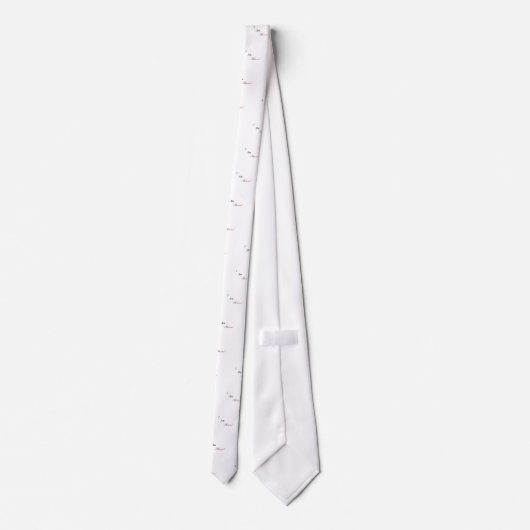 私はAWSOME!です!! ネクタイ (裏面)