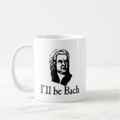 私はBachです コーヒーマグカップ (左)