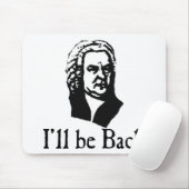 私はBachです マウスパッド (マウス)
