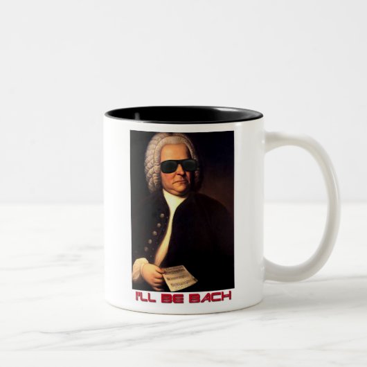 私はBachのマグです ツートーンマグカップ (右)