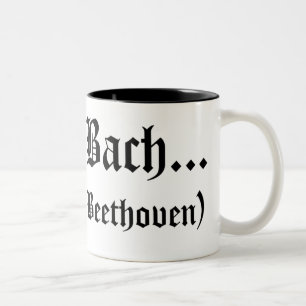 私はBachの…マグです ツートーンマグカップ