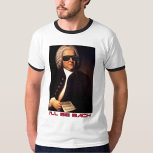 私はBachのTシャツです Tシャツ