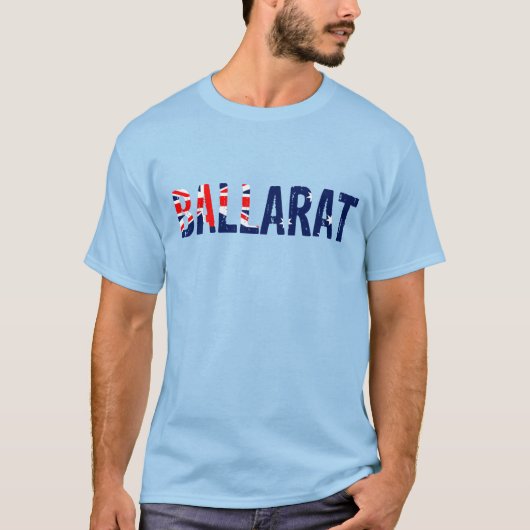 私はBallarat Australiaが大好き Tシャツ (正面)