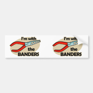 私はBandersとあります バンパーステッカー