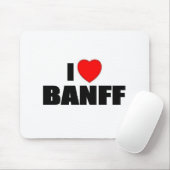 私はBanffを愛します マウスパッド (マウス)