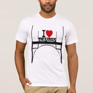 私はbarrasをlove tシャツ