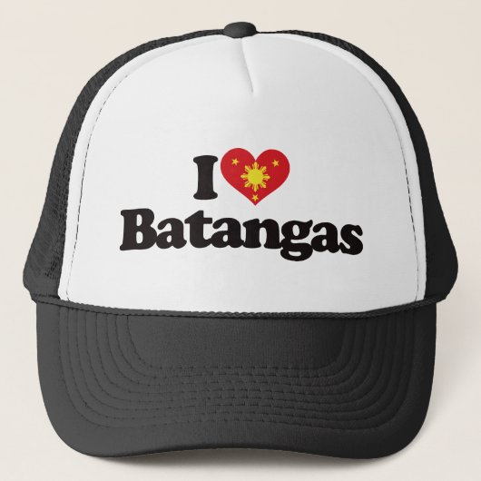 私はBatangasを愛します キャップ (正面)