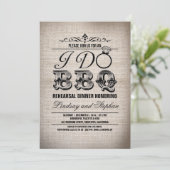 私はBBQのバーラップのリハーサルの夕食の招待をします 招待状 (スタンド正面)