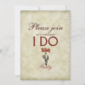 私はBBQのパーティの招待状をします 招待状 (裏面)