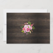 私はBBQの婚約パーティのカップルのシャワーの写真をします 招待状 (裏面)