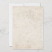 私はBBQの結婚式の披露宴招待状 招待状 (裏面)