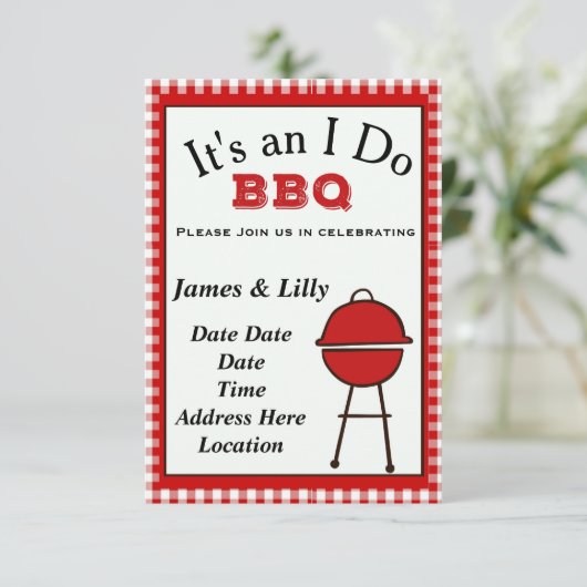 私はBBQをします 招待状 (スタンド正面)