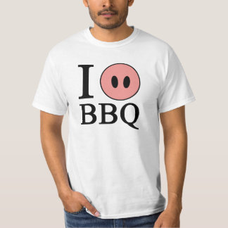 私はBBQを愛します Tシャツ