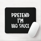 私はBbqソースに合うコスチューム怠惰な簡単H マウスパッド (マウス)
