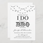 私はBBQ婚約パーティカップルシャワー (正面/裏面)