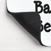 私はBeansハートTシャツが大好きです マウスパッド (コーナー)