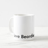 私はBeardiesを愛します! マグ (正面左)