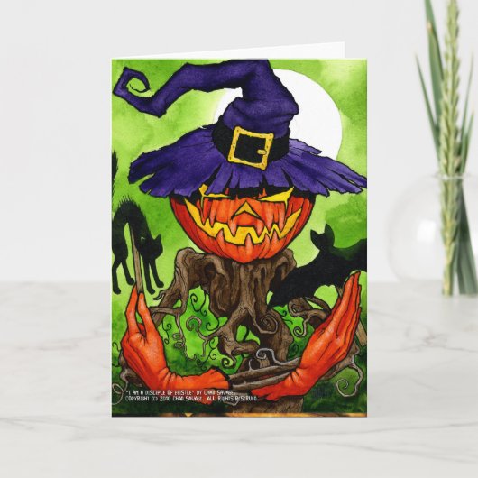 私はBeistleの挨拶状の弟子です カード (正面)