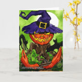 私はBeistleの挨拶状の弟子です カード (黄色い花)