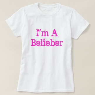 私はBelieberです Tシャツ