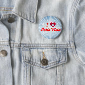 私はBellaヴィスタ、アーカンソーを愛します 缶バッジ (インサイチュ)