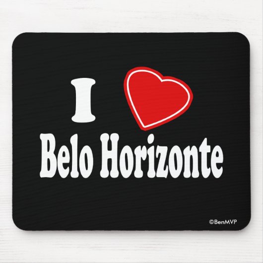 私はBelo Horizonteを愛します マウスパッド (正面)