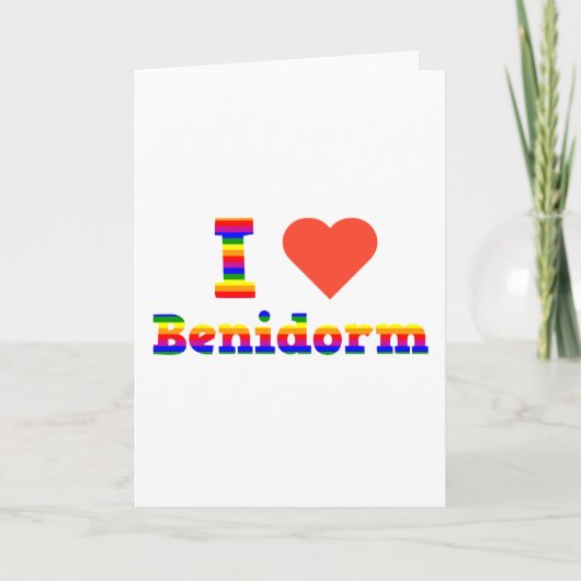 私はBenidormを愛します シーズンカード (正面)