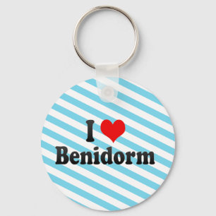 私はBenidorm、スペインを愛します キーホルダー