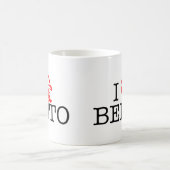 私はBentoを愛します コーヒーマグカップ (中央)