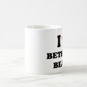 私はBethanyのビーチを愛します コーヒーマグカップ (中央)