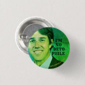 私はBETO-PHILEではないです 缶バッジ (正面&裏面)