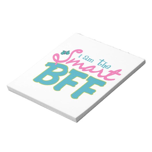 私はBFF頭が切れるだ ノートパッド (回転)