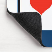 私はBibiを愛します マウスパッド (コーナー)