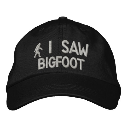 私はBigfoot Deluxeバージョンを見た 刺繍入りキャップ (正面)