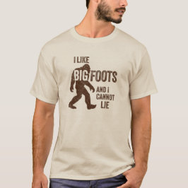 私はBIGFOOTSのTシャツを好みます Tシャツ
