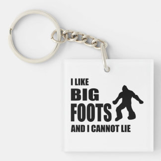 私はBigfootsを好み、あることができません キーホルダー
