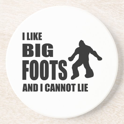 私はBigfootsを好み、あることができません コースター (正面)