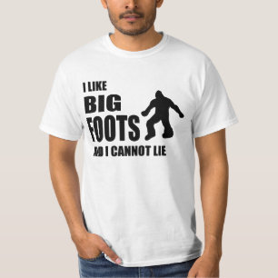私はBigfootsを好み、あることができません Tシャツ