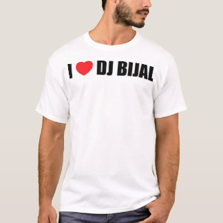 私はBijalを愛します Tシャツ