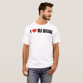 私はBijalを愛します Tシャツ (正面フル)