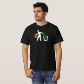私はBitcoinを愛している Tシャツ (正面フル)