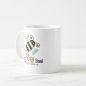 私はBizzyの蜂です コーヒーマグカップ (正面左)