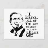 私はblを非難する以外感謝していのすべてのねじを壊した ポストカード (正面)