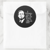 私はblを非難する以外感謝していのすべてのねじを壊した ラウンドシール (バッグ)