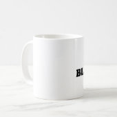 私はBlogging愛します コーヒーマグカップ (正面左)